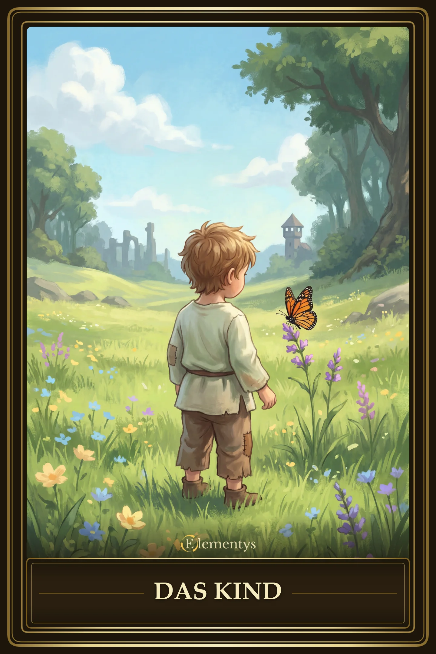 Das Kind – Lenormand Karte 13