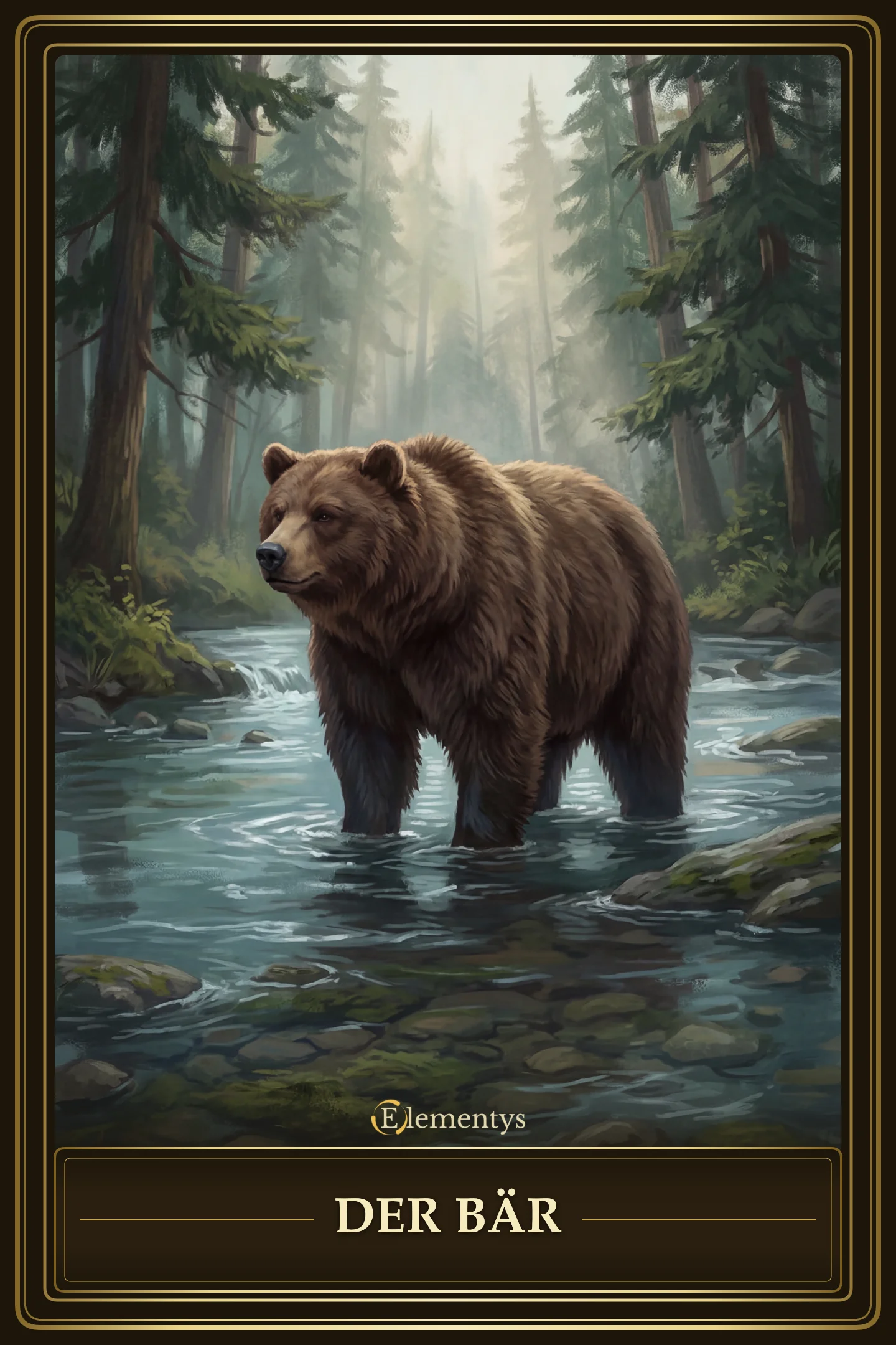 Der Bär – Lenormand Karte 15