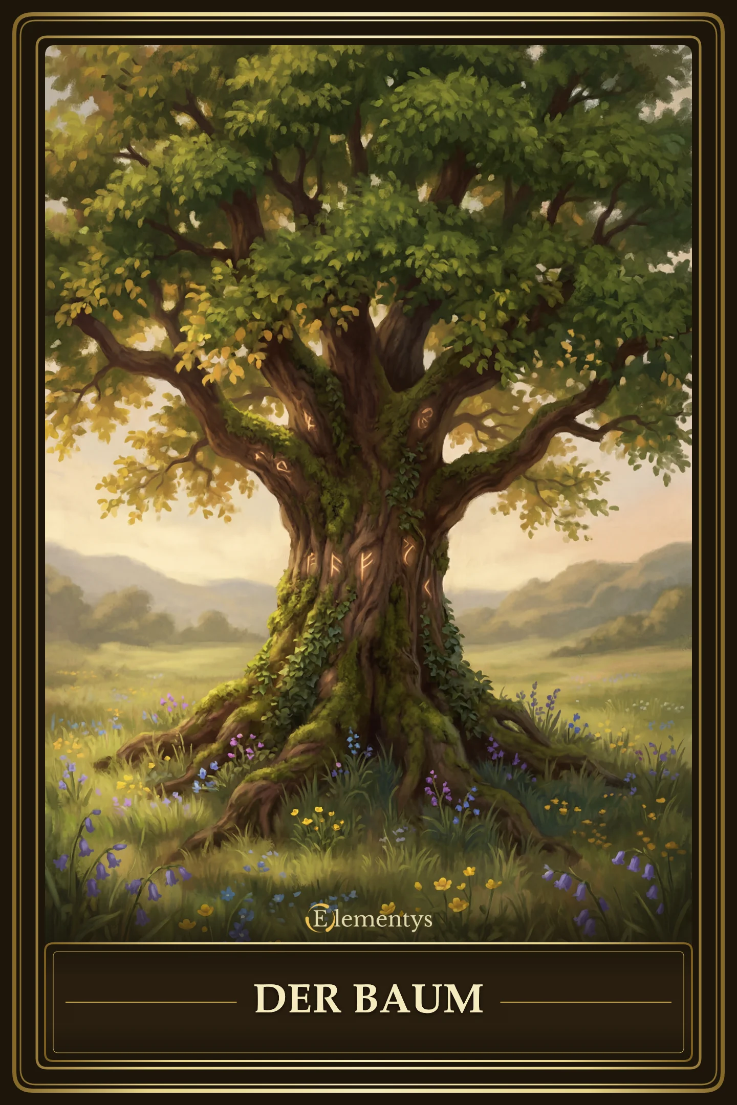 Der Baum – Lenormand Karte 5