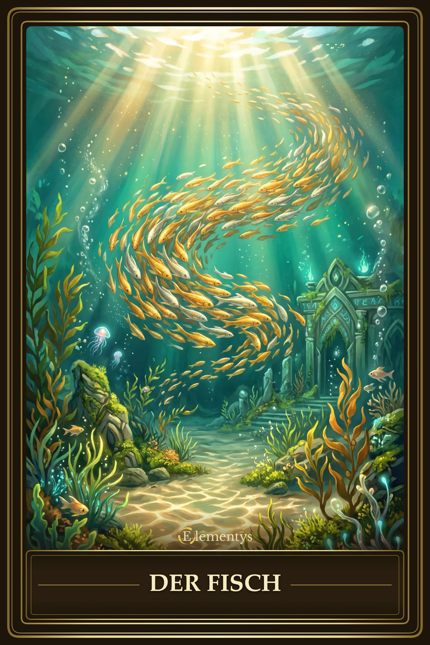 Der Fisch – Lenormand Karte 34