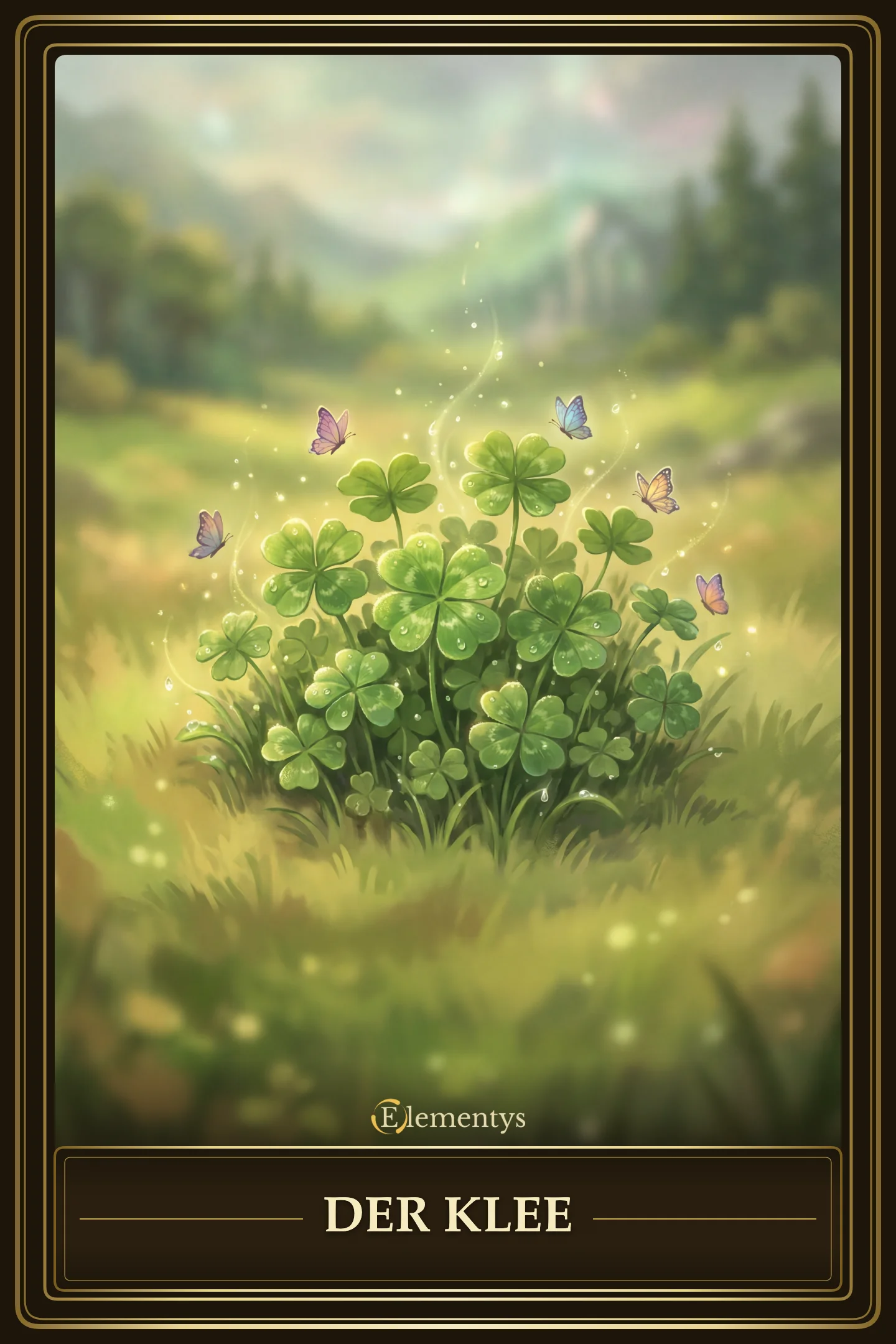 Der Klee – Lenormand Karte 2