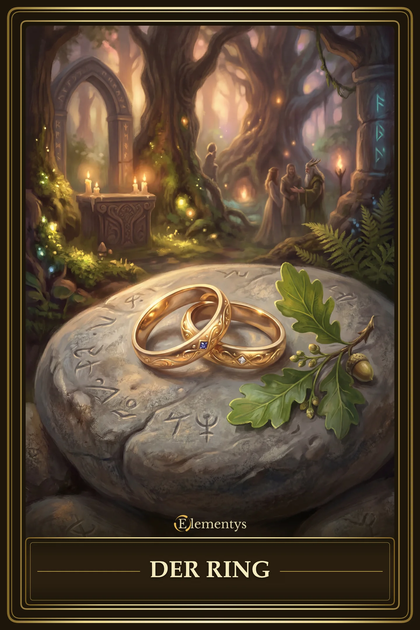 Der Ring – Lenormand Karte 25