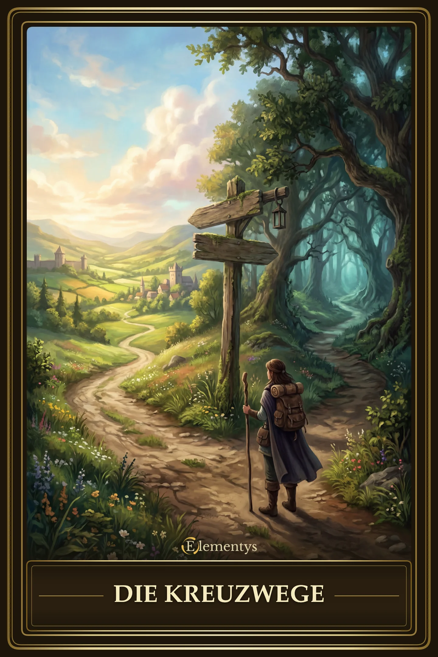 Die Kreuzwege – Lenormand Karte 22