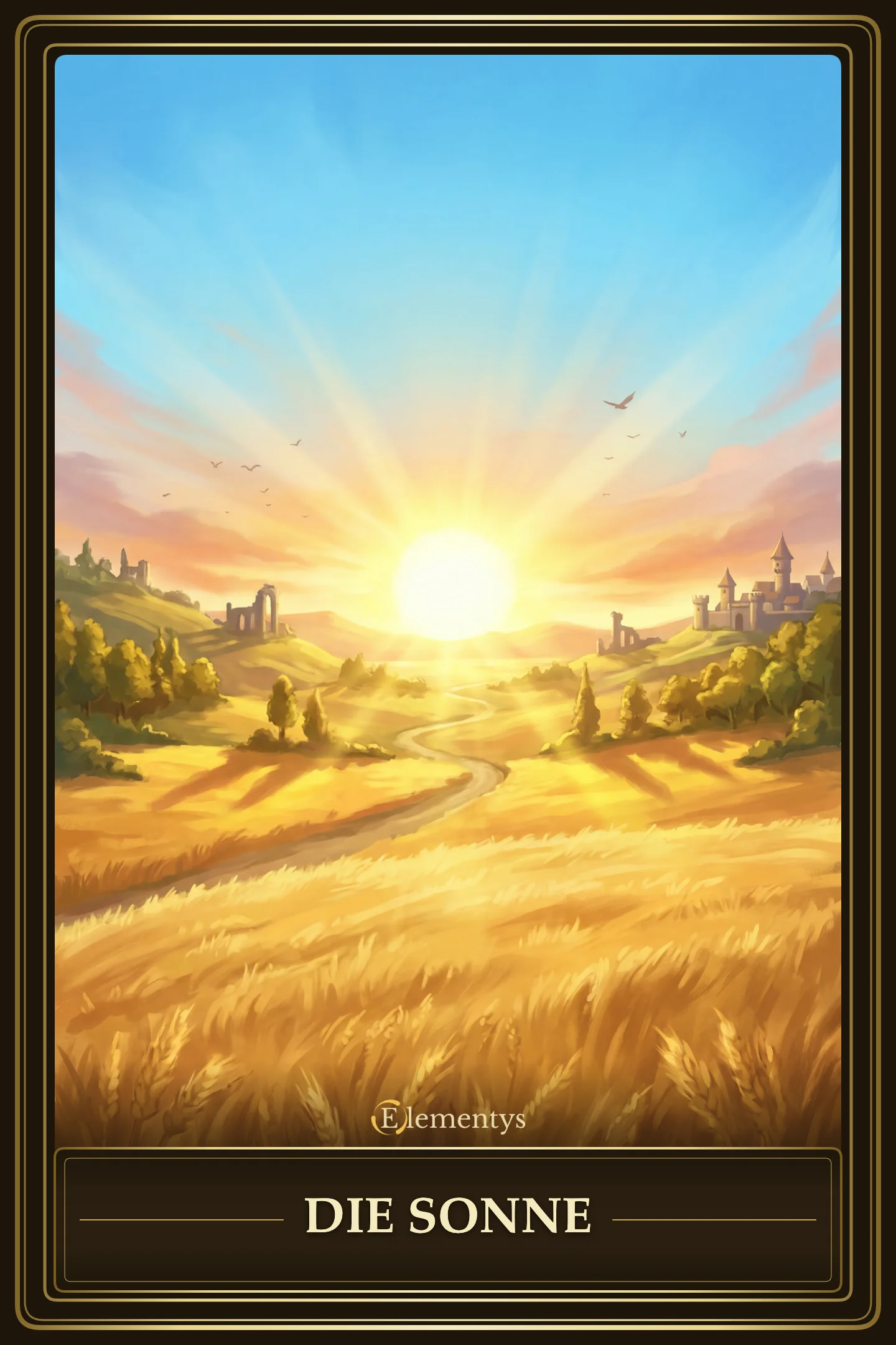 Die Sonne – Lenormand Karte 31